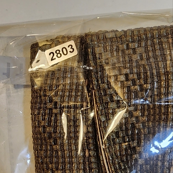 Joanna Maxham Nite Cap khaki raffia clutch bag - Picture 11 of 11